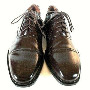Rockport Brown Leather Oxford Dress Shoes Men 11 M